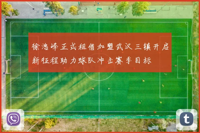 徐浩峰正式租借加盟武汉三镇开启新征程助力球队冲击赛季目标