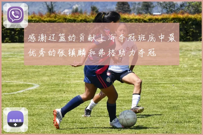 感谢辽篮的贡献上海夺冠班底中最优秀的张镇麟和弗格助力夺冠